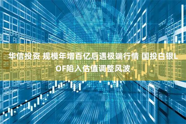 华信投资 规模年增百亿后遇极端行情 国投白银LOF陷入估值调整风波